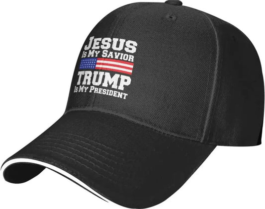 Jesus/Trump Mom & Dad Hats